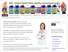 Tablet Screenshot of globalhealthideas.org